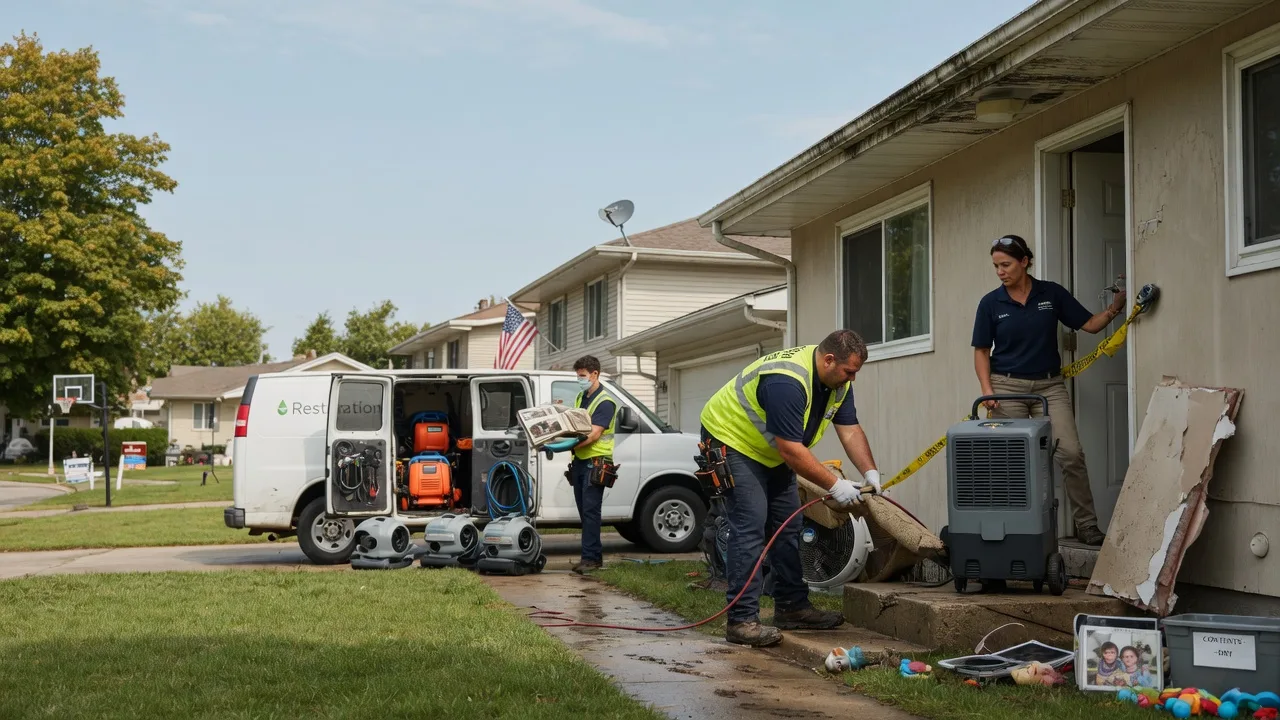 Water Damage Restoration in Poplar Grove, IL near me